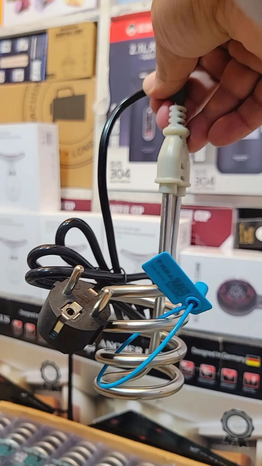 Shockproof Water Boiling Rod 2000W – Original F8 , 2 Months Money Back Guarantee