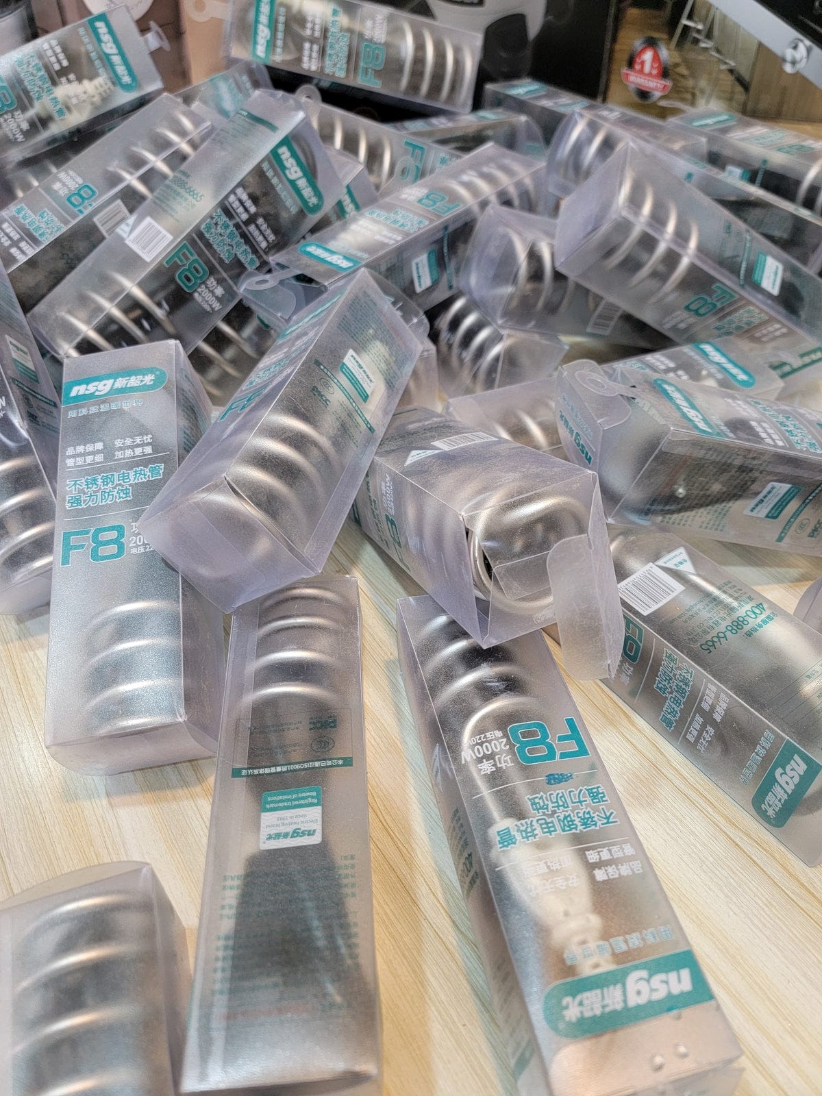 Shockproof Water Boiling Rod 2000W – Original F8 , 2 Months Money Back Guarantee